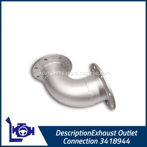 3418944 Cummins DescriptionExhaust Outlet Connection